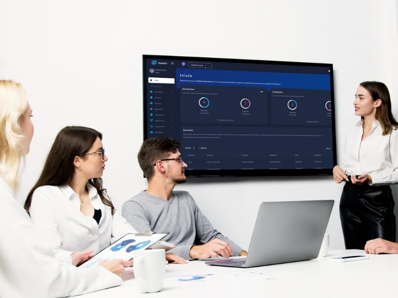 Dashboard de Administración Escolar