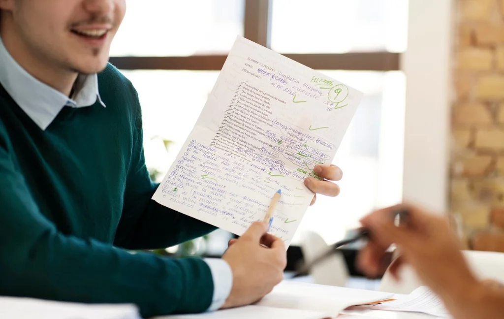 Interfaz de seguimiento de calificaciones en EduDati